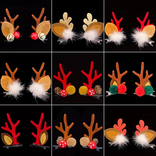 Serre Tête Renne De Noël - Accessoire Déguisement - Rue de la Fête