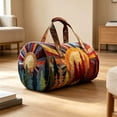 thumbnail image 7 of Japceit Boho Travel Shoulder Bag, Vintage Style Weekend Tote, Adjustable Strap Crossbody Purse for Women, 7 of 7