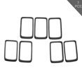 thumbnail image 2 of CheroCar Front Grille Inserts Trim kit for Jeep Grand Cherokee 2014‑2016,Black, 2 of 7