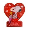 Coolites Peanuts Snoopy & Woodstock Be My Valentine Light Up Heart