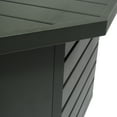 thumbnail image 3 of Noble House Rene Outdoor Octagonal Iron Fire Pit in Matte Black, 3 of 10