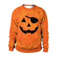 thumbnail image 1 of Sudadera con estampado de calabaza de Halloween para hombre y mujer, ropa de calle divertida con cuello redondo, jersey de gran tamaño, Top de moda, ropa de Cosplay Unisex, 1 of 4