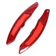thumbnail image 2 of Extensor de palanca de cambios de fibra de carbono rojo apto para Porsche Cayenne Palamera 18-19, 2 of 9
