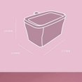 thumbnail image 2 of 3 Pieces Clear Plastic Sugar Cumin Powder Home Organization Kitchen Storage Seasoning Box Container Spice Box(Blue), 2 of 7