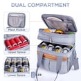 thumbnail image 2 of Bolsa Térmica para Almuerzo Aislada TOURIT de Doble Piso Resistente a Fugas, 2 of 7