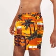 thumbnail image 6 of Lutiedan Mens Swim Trunks Plus Size Lightweight Quick Dry Board Shorts Summer Surf Hawaiian Bathing Suit Beach Shorts with Pockets and Drawstring, 6 of 8