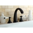 thumbnail image 2 of Kingston Brass KS5365PL Vintage Two-Handle Deck Mount Roman Tub Faucet, Oil Rubbed Bronze, 2 of 5
