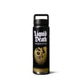 thumbnail image 2 of (2 pack) Liquid Death Reusable Slaughter Water Bottle, Black - 24oz, 2 of 6