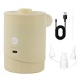 thumbnail image 1 of Multifunctional Portable Cordless Electric Inflator USB Rechargeable 2-in-1 Outdoor Inflation and Deflation Pump 5000PA Handheld SwimmingRing Mattress Inflator, 1 of 6