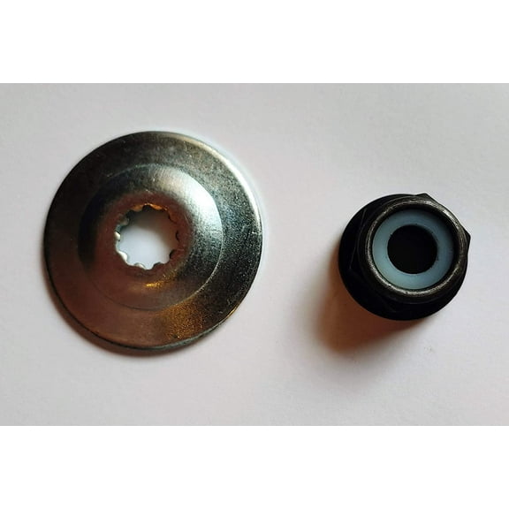 Blade Washer & Nut Compatible with STIHL FS55 FS76 FS80 FS85 FS902 FS100 FS110 FS130 Trimmer Replaces P/N 41307131600 and 41266427600