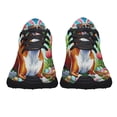 thumbnail image 5 of Boxer Dog EaStr Day Shoes Sneakers Black Size 5, 5 of 7