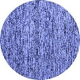 thumbnail image 1 of Ahgly Company Indoor Round Abstract Blue Contemporary Area Rugs, 8' Round, 1 of 4