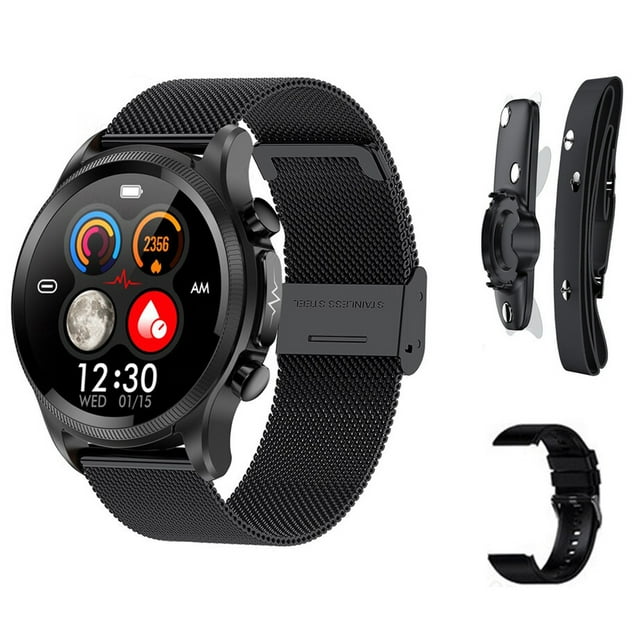 Montre Intelligente E400 en Temps Réel, Température Corporelle, Aspiration Magnétique, Rappel d'Information, Étanche