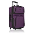 thumbnail image 3 of Juego de equipaje U.S. Traveler Rio Rugged Fabric Púrpura de 2 piezas, 3 of 9
