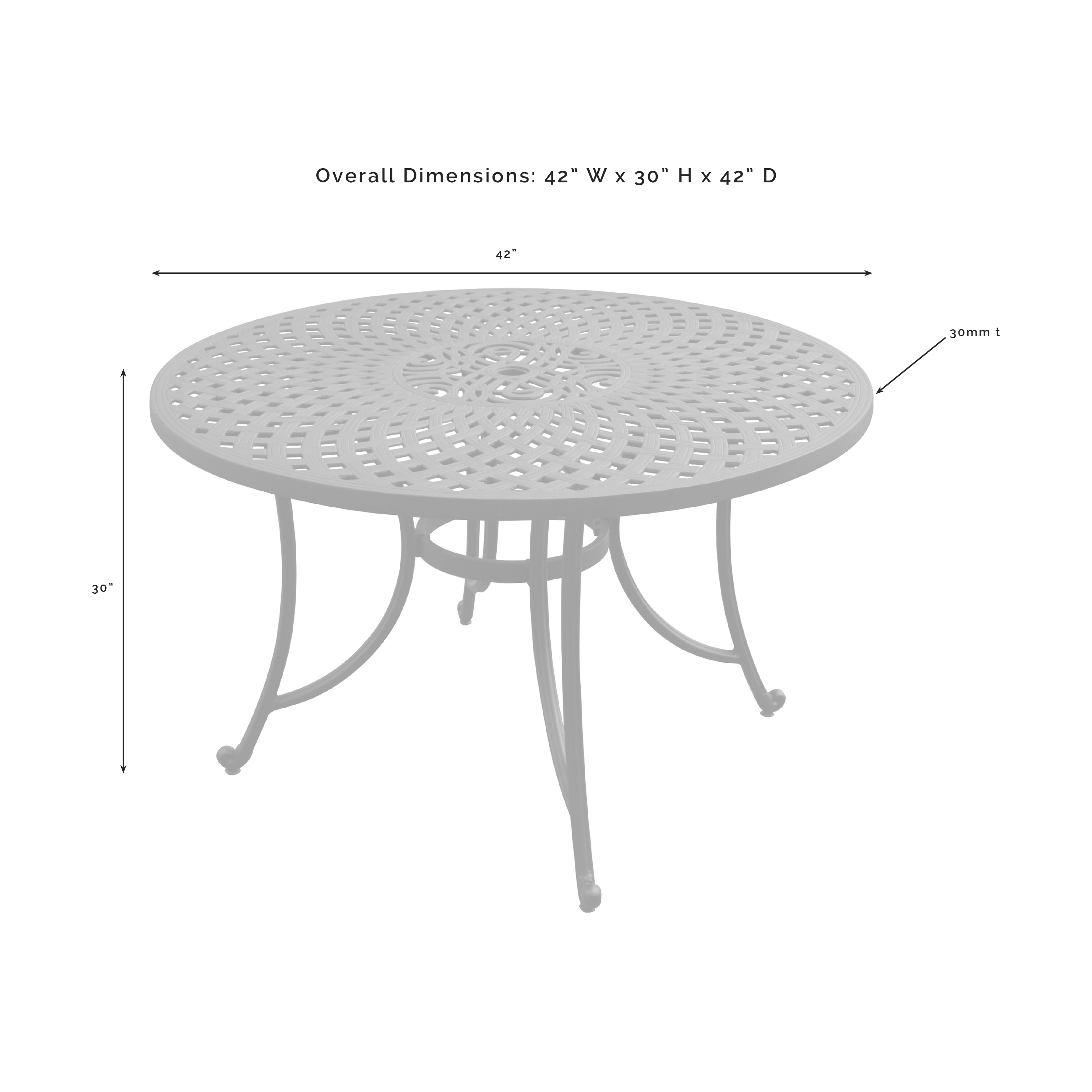 Crosley Furniture Sedona Outdoor Patio Dining Set Cast Aluminum 5 Piece Walmart Com Walmart Com
