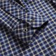 thumbnail image 4 of pstuiky camisas de hombre de manga larga, Camisa de manga larga con solapa de terciopelo para hombre, camisa informal a cuadros versátil, camisa de manga larga con solapa para hombre xxl, 4 of 6