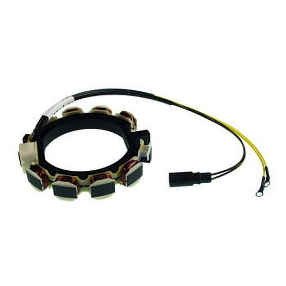 Stator, 9amp Johnson/Evinrude 120hp 140hp 1985-1987 V4 Looper Pro #: 173-3669 X-Ref #: 583013 583013, 583118, 583669, 763766
