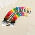 thumbnail image 2 of 100 colored 50 colored 24 colored Embroidery Thread Cotton Cross Needle Line Craft Sewing Floss Kit, 2 of 9