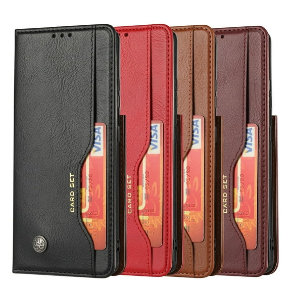 For Samsung Galaxy S23 Ultra/S23 /S23 Case Cover, Shockproof Luxury Magnetic Card Flip Leather Wallet Slim Cover
