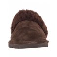 thumbnail image 4 of Lamo Sheepskin P003W-CHC-XXL Ladies Scuff, Chocolate - 2XL, 4 of 5