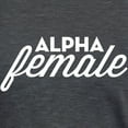thumbnail image 3 of CafePress - Alpha Female Women's Deluxe T Shirt - Womens Tri-blend T-Shirt, 3 of 4