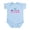 Sky Blue, variant on CafePress - I'm The Little Sister Butterfly Infant Bodysuit - Baby Light Bodysuit, Size Newborn - 24 Months