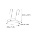 thumbnail image 2 of Plastic Shoes Hanging Storage Shelf, Drying Rack Shoe Rack Stand Hanger1pcs,white), 2 of 2