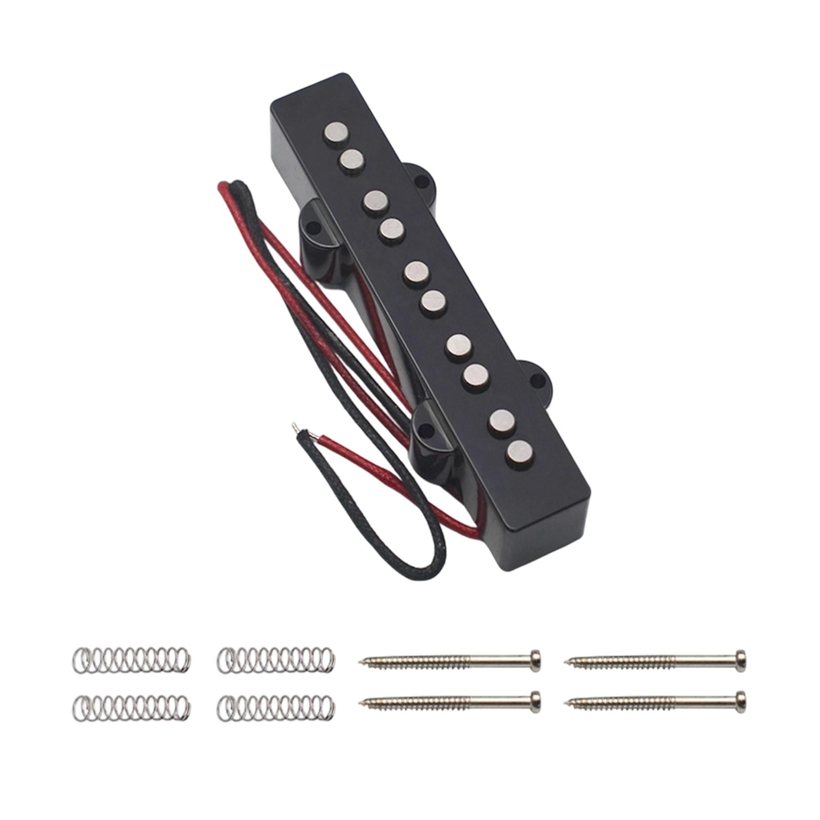 Electric Bass Pickup Music Instrument Accessory Preamp Amplifier Open Back Design for Five String Performers
