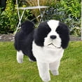 thumbnail image 2 of Milaget Jouet Compagnon Chien de Compagnie Câlin Adorable Peluche Chien de Berger Fait Main Réaliste, 2 of 9