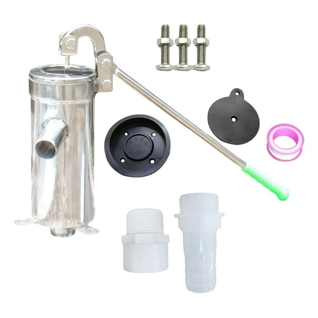 Siruishop Manual Well Pump Thickened Deep Well Hand Pump for Groundwater Yard Home Use