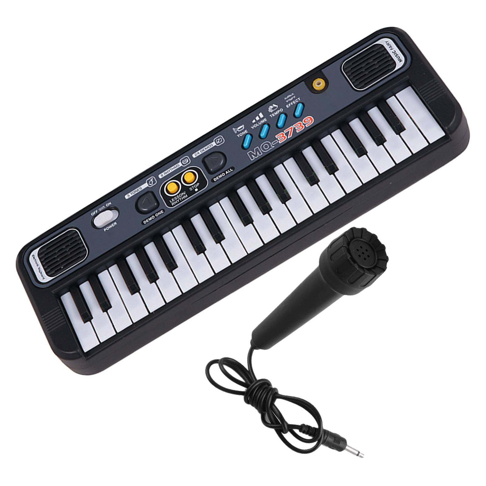 SKJJL Clavier Piano Enfant 37 Touches, Portable Clavier Électroniqu