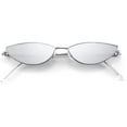 thumbnail image 1 of FEISEDY Lunettes de Soleil de Designer Mode Rétro en Forme de Petits Pétales avec Design de Temple en Arc B2298, 1 of 6