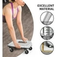 thumbnail image 6 of PROIRON Abdominal Roller 360 degrees, Slide Fitness Trainer with Knee Pads for Abs Workout, Anti-Slip, Gray, 6 of 9