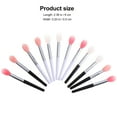 thumbnail image 1 of Phenofice 12Pcs Small Silicone Brush Set For Lip Balm And Lip Gloss Application In Assorted Colors, 1 of 5