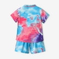 thumbnail image 6 of Esaierr Boys 3Pcs Hawaiian Outfits for Kids Toddler,Baby Short Sleeve T-Shirt Tops +print Shorts + Shirt Set Breathable Cartoon Soft Summer Clothes Outfits Set for 1-6Years, 6 of 9