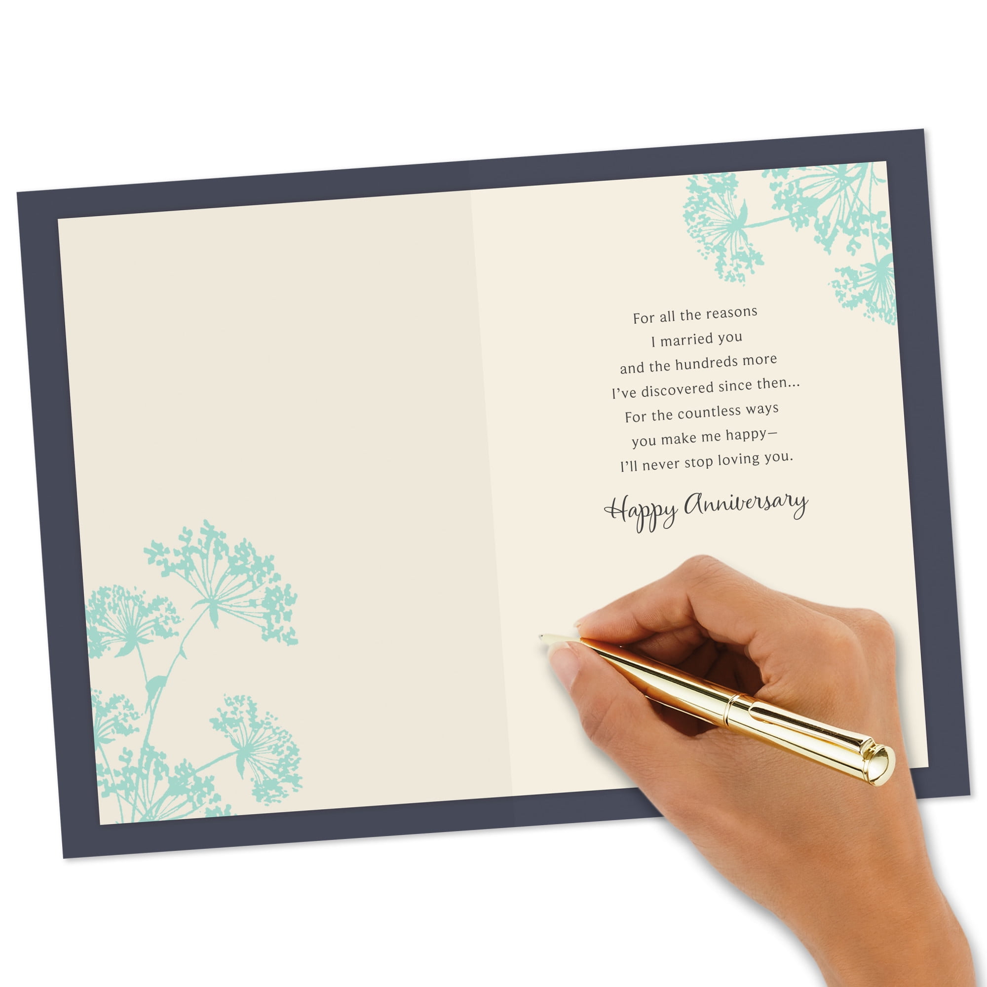 Hallmark Anniversary Card for Husband (I'll Never Stop Loving You)