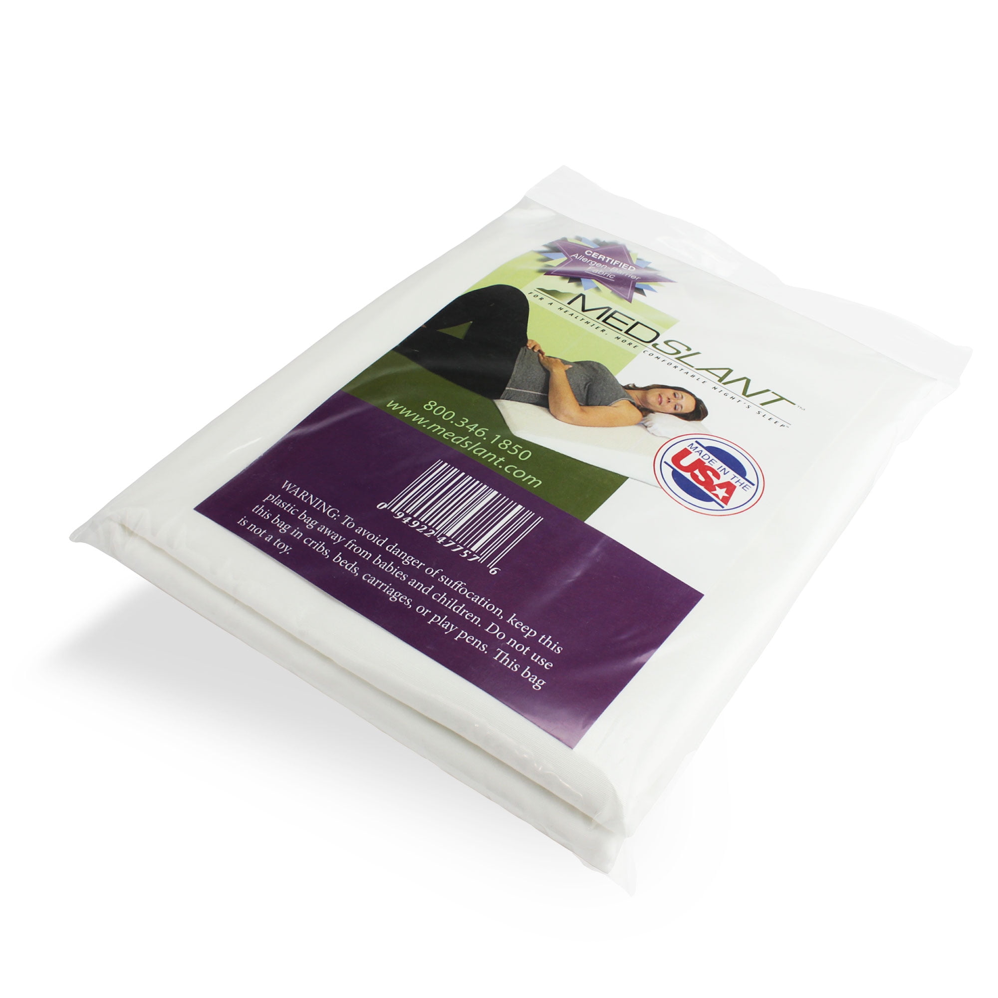 Medslant Allergen Barrier 'BIG' Wedge Pillow Cover for the Medslant BIG