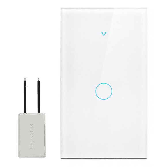Interruptor Inteligente Wi-fi De 1 Vías Blanco Sin Neutro