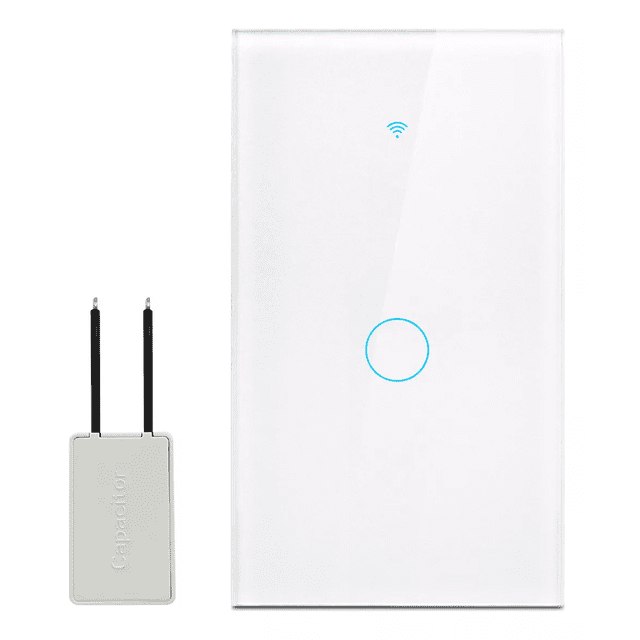 Interruptor Inteligente Wi-fi De 1 Vías Blanco Sin Neutro