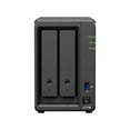 thumbnail image 3 of Synology DiskStation DS725+ SAN/NAS Storage System - 1 x AMD R-Series R1600 Dual-core (2 Core) 2.60 GHz - 2 x HDD Supported - 2 x SSD Supported - 4 GB RAM DDR4 SDRAM - Serial ATA Controller - RAID ..., 3 of 6