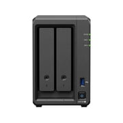 Synology DiskStation DS725+ SAN/NAS Storage System - 1 x AMD R-Series R1600 Dual-core (2 Core) 2.60 GHz - 2 x HDD Supported - 2 x SSD Supported - 4 GB RAM DDR4 SDRAM - Serial ATA Controller - RAID ...