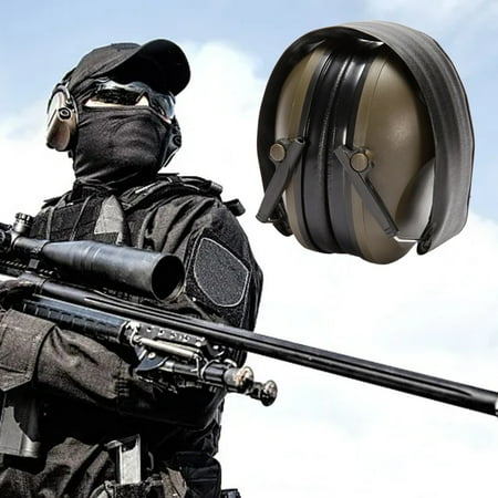 

Linjieee Field Fans Headphone Shooting Labor Industrial Sleep Soundproof Earmuffs Noise Proof Earmuffs