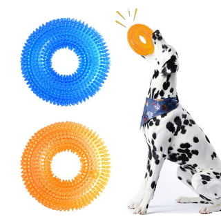 SPOFLY Puppy Chew Toys for Teething - Teething Rings, Small Dogs, Boredom  and Stimulating Puzzle Toy, Enrichment Treat Dispensing, Ideal for Puppies