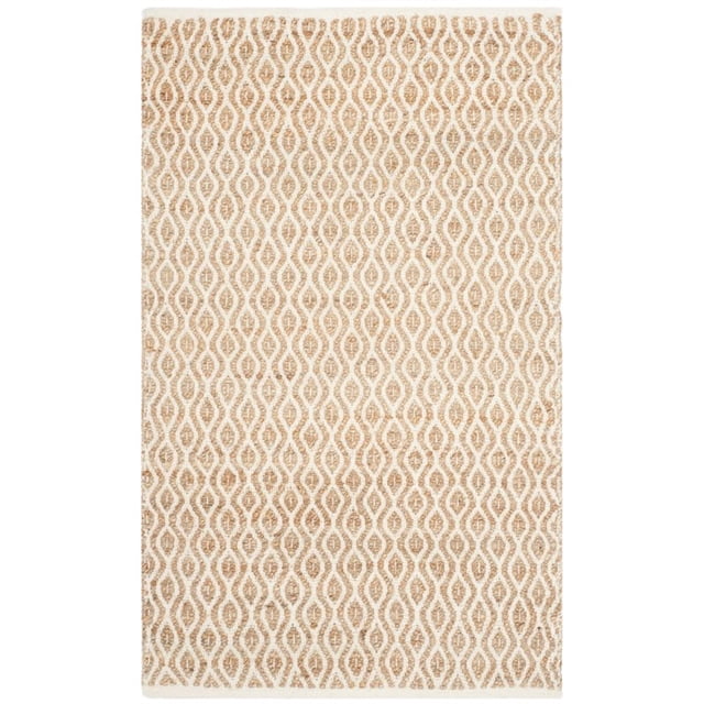 Safavieh Cape Cod 9' X 12' Hand Woven Jute and Cotton Rug in Natural