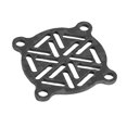 thumbnail image 3 of 30mm RC Cooling Fan Cover,  Protection Carbon Fiber Heat Dissipation RC Motor Cooling Fan Cover  For RC Car Motor, 3 of 8
