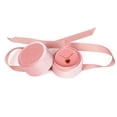 thumbnail image 4 of Anillo redondo Caja de portador Bowknot Collar de compromiso Pendientes Pendientes Pulseras Organizador Joyería Novio Cosas Accesorios Pink Colgante Caja Methold AP004488-02, 4 of 7