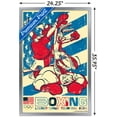 thumbnail image 3 of Looney Tunes x Team USA - Boxing Wall Poster, 22.375" x 34" Framed, 3 of 5