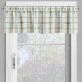 thumbnail image 4 of Ambesonne Nautical Blue Valance & Curtain, Shapes as Squares Art, 55"x36", Eggshell Pale Taupe, 4 of 7