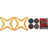 SSV WORKS WP-CGS-O Orange Grille 4 WP-A6 Speaker To Color Match RZR/ATV/UTV/Cart