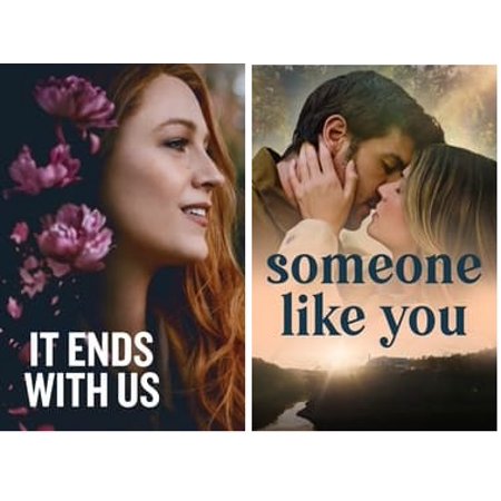 It Ends with Us (2024) + Someone Like You (2024) : 2 Movie Collection DV D NEW